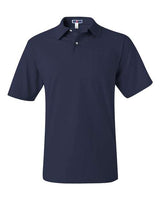 JERZEES Men's SpotShield 50/50 Polo with Pocket-1