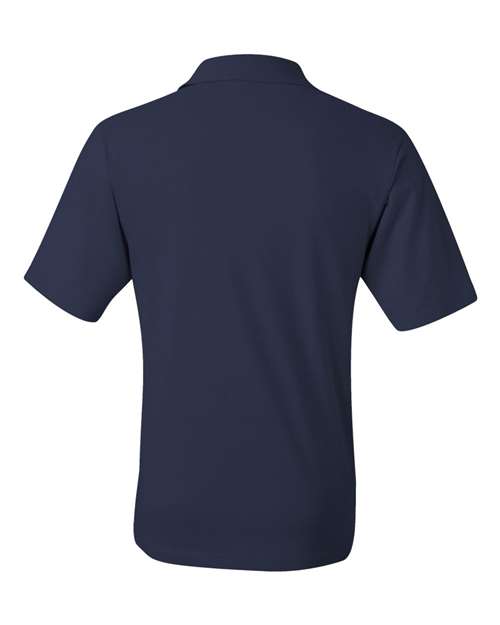 JERZEES Men's SpotShield 50/50 Polo with Pocket-3