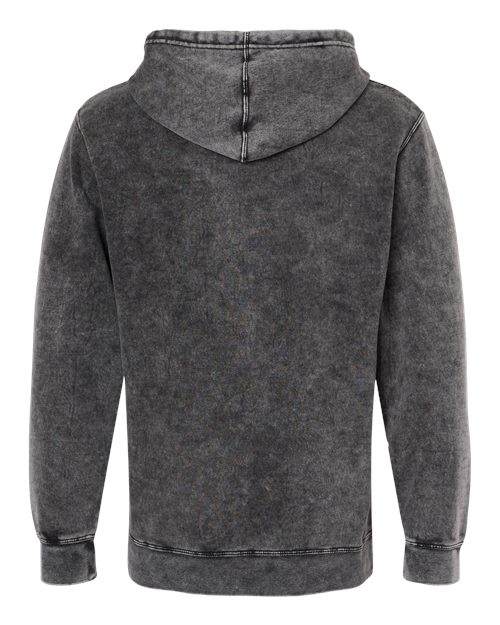 Independent Trading Co. Men's Midweight Mineral Wash Hooded Sweatshirt-2