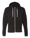 J. America Unisex Triblend Full-Zip Hooded Sweatshirt 4249-1