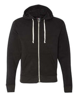 J. America Unisex Triblend Full-Zip Hooded Sweatshirt 4249-1
