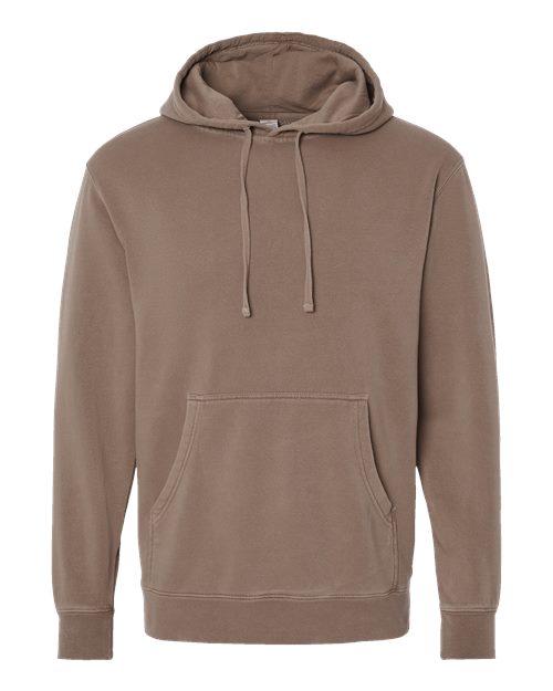 Independent Trading Co. Men's Midweight Pigment-Dyed Hooded Sweatshirt-1