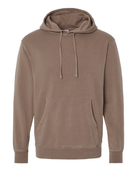 Independent Trading Co. Men's Midweight Pigment-Dyed Hooded Sweatshirt-1