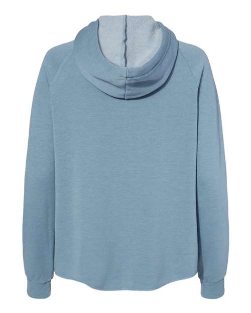 Independent Trading Co. Women's California Wave Wash Full-Zip Hooded Sweatshirt-2