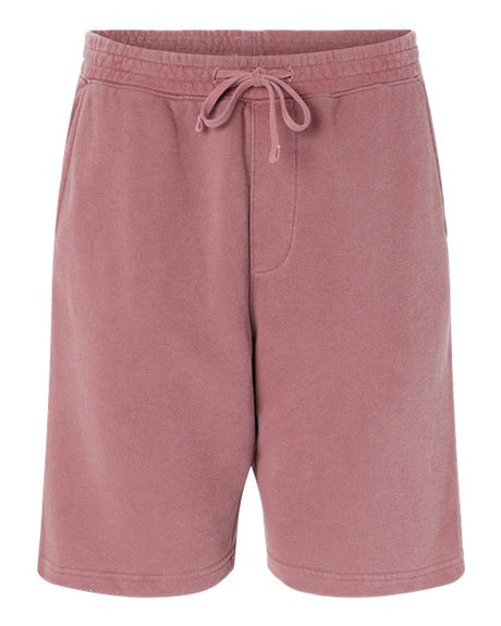 Independent Trading Co. Men's Pigment-Dyed Fleece Shorts-1