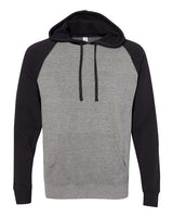 Independent Trading Co. Men's Special Blend Raglan Hooded Sweatshirt-1