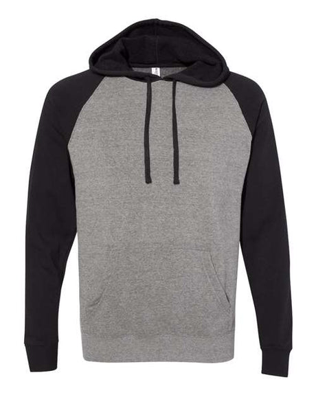 Independent Trading Co. Men's Special Blend Raglan Hooded Sweatshirt-1