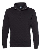 J. America Men's Quilted Half-Snap Pullover-1