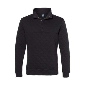 J. America Men's Quilted Half-Snap Pullover-1