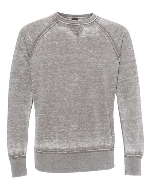 J. America Men's Vintage Zen Fleece Crewneck Sweatshirt-1