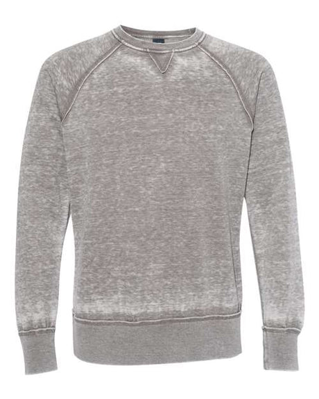 J. America Men's Vintage Zen Fleece Crewneck Sweatshirt-1