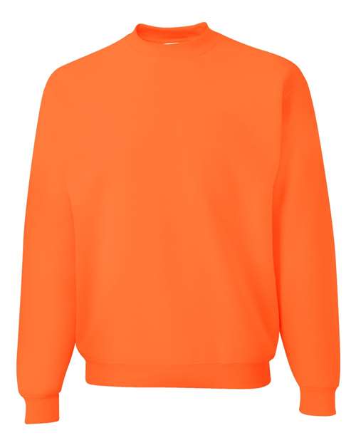 JERZEES Men's Super Sweats NuBlend Crewneck Sweatshirt-1