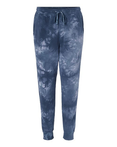 Independent Trading Co. Men's Tie-Dyed Fleece Sweatpants-1
