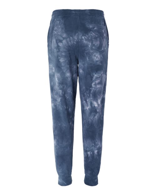 Independent Trading Co. Men's Tie-Dyed Fleece Sweatpants-2