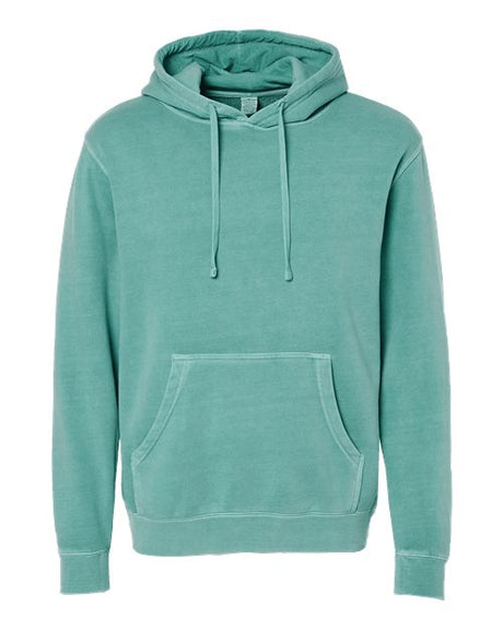 Independent Trading Co. Men's Midweight Pigment-Dyed Hooded Sweatshirt-1