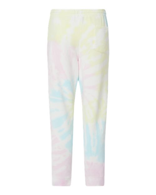 Independent Trading Co. Men's Tie-Dyed Fleece Sweatpants-2