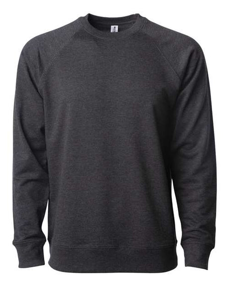 Independent Trading Co. Men's Icon Lightweight Loopback Terry Crewneck Sweatshirt-1