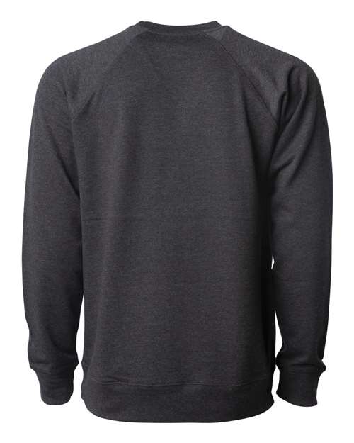 Independent Trading Co. Men's Icon Lightweight Loopback Terry Crewneck Sweatshirt-2