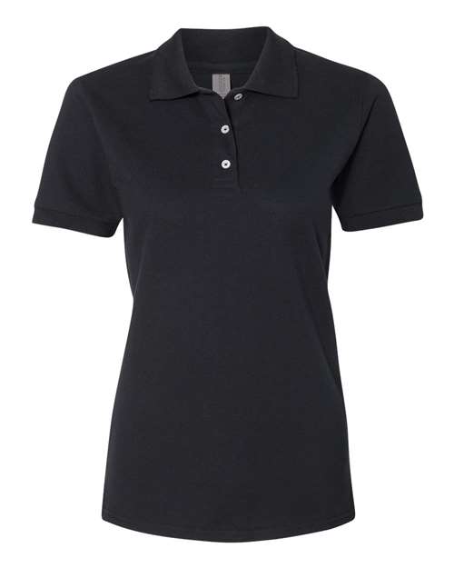 JERZEES Women's 100% Ring-Spun Cotton Piqué Polo-1