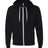 Independent Trading Co. Men's Heathered French Terry Full-Zip Hooded Sweatshirt-1