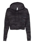 Independent Trading Co. Women’s Lightweight Crop Hooded Sweatshirt-1