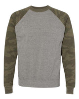 Independent Trading Co. Men's Special Blend Raglan Crewneck Sweatshirt-1