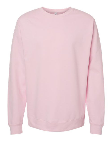 Independent Trading Co. Men's Midweight Crewneck Sweatshirt-1
