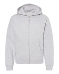 Independent Trading Co. Youth Midweight Full-Zip Hooded Sweatshirt-1