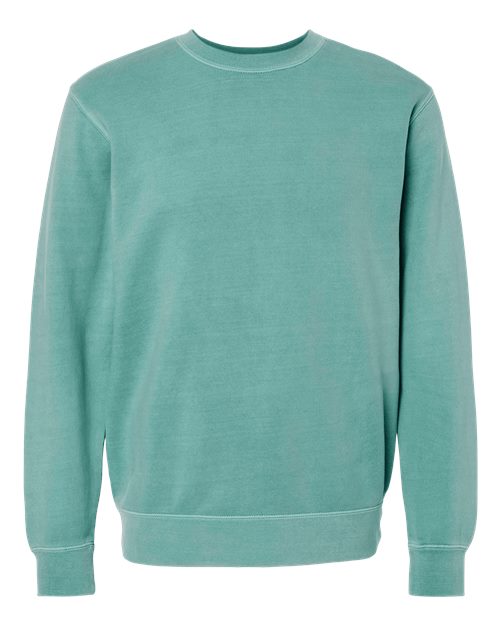 Independent Trading Co. Men's Midweight Pigment-Dyed Crewneck Sweatshirt-1