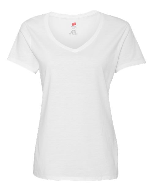 Hanes Women's Perfect-T V-Neck T-Shirt
-1