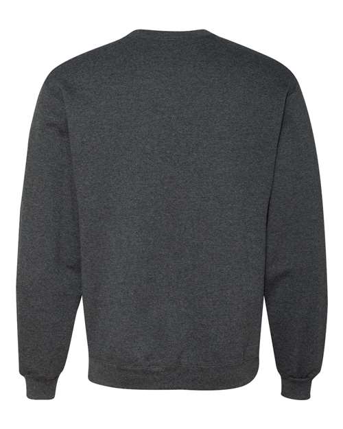 JERZEES Men's Super Sweats NuBlend Crewneck Sweatshirt-3