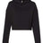 Independent Trading Co. Women’s Lightweight Crop Hooded Sweatshirt-1