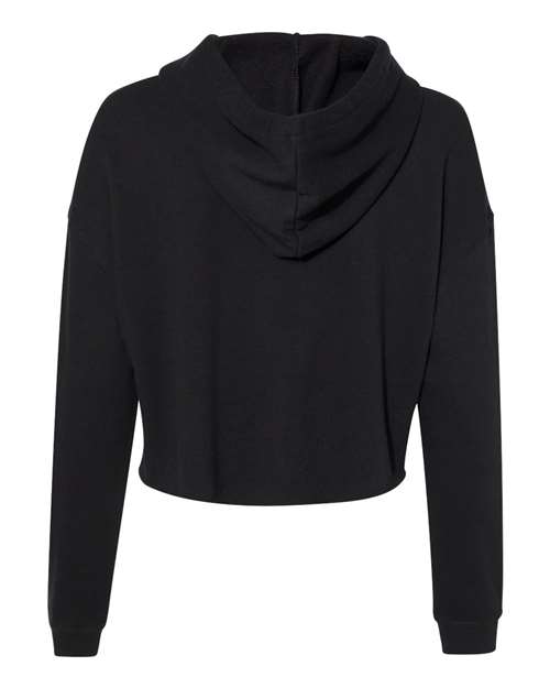 Independent Trading Co. Women’s Lightweight Crop Hooded Sweatshirt-2