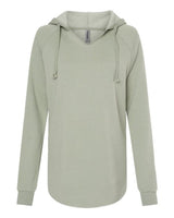Independent Trading Co. Women’s Lightweight California Wave Wash Hooded Sweatshirt-1