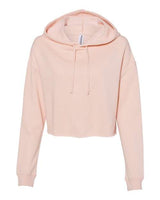 Independent Trading Co. Women’s Lightweight Crop Hooded Sweatshirt-1