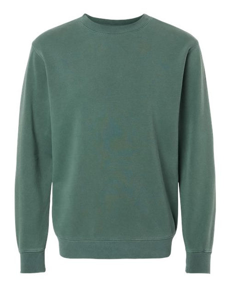 Independent Trading Co. Men's Midweight Pigment-Dyed Crewneck Sweatshirt-1
