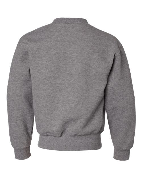 JERZEES Youth NuBlend Crewneck Sweatshirt-2