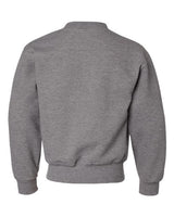 JERZEES Youth NuBlend Crewneck Sweatshirt-2