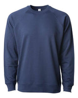 Independent Trading Co. Men's Icon Lightweight Loopback Terry Crewneck Sweatshirt-1