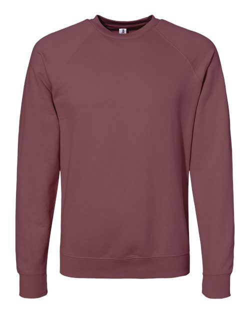 Independent Trading Co. Men's Icon Lightweight Loopback Terry Crewneck Sweatshirt-1