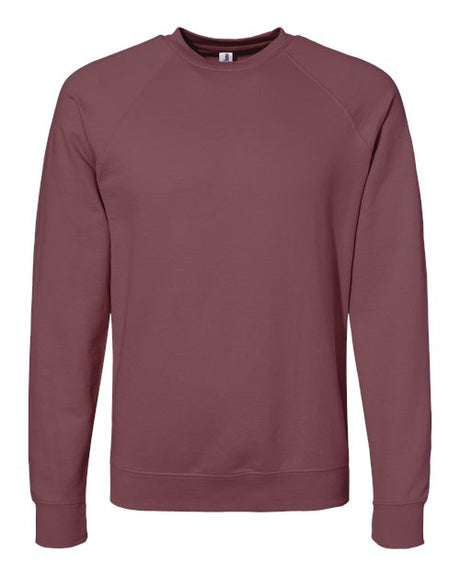 Independent Trading Co. Men's Icon Lightweight Loopback Terry Crewneck Sweatshirt-1