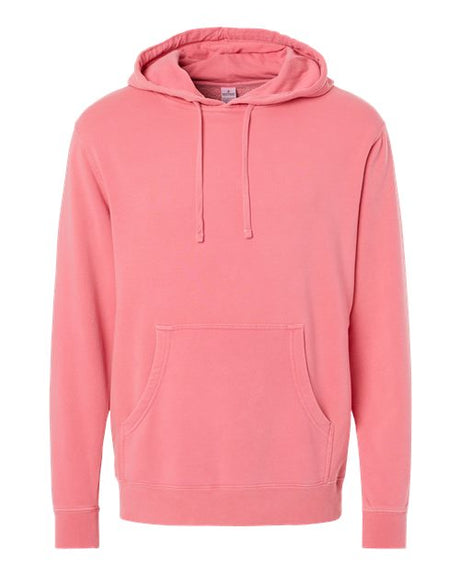 Independent Trading Co. Men's Midweight Pigment-Dyed Hooded Sweatshirt-1