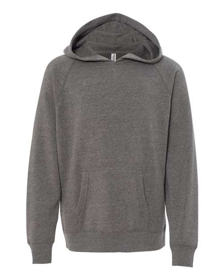 Independent Trading Co. Youth Lightweight Special Blend Raglan Hooded Sweatshirt-1