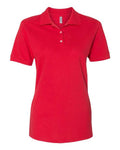 JERZEES Women's 100% Ring-Spun Cotton Piqué Polo-1