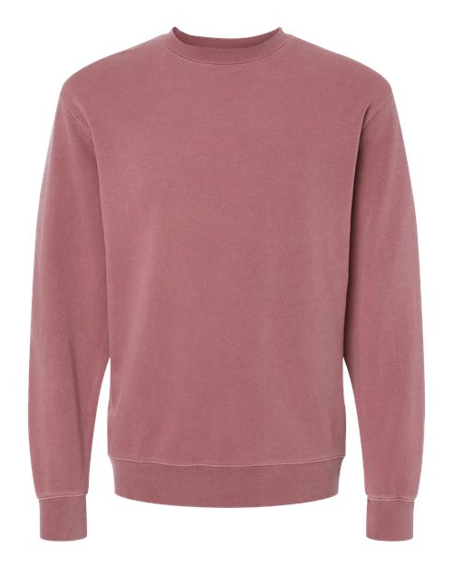 Independent Trading Co. Men's Midweight Pigment-Dyed Crewneck Sweatshirt-1