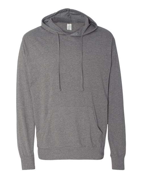 Independent Trading Co. Men's Lightweight Hooded Pullover T-Shirt-1