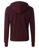 Independent Trading Co. Men's Heathered French Terry Full-Zip Hooded Sweatshirt-2