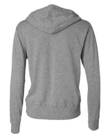 Independent Trading Co. Men's Heathered French Terry Full-Zip Hooded Sweatshirt-2