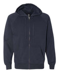 Independent Trading Co. Men's Special Blend Raglan Full-Zip Hooded Sweatshirt-1