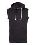 J. America Men's Triblend Sleeveless Hooded Sweatshirt 8097-1